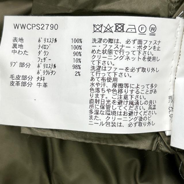 WOOLRICH ウールリッチ コート M カーキ レディース_5