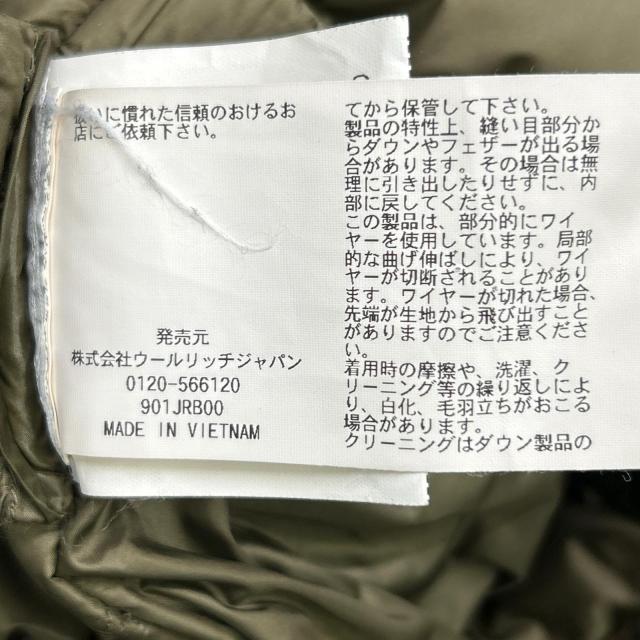 WOOLRICH ウールリッチ コート M カーキ レディース_6