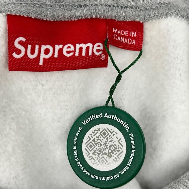 Supreme シュプリーム トップス XL グレー メンズ_3