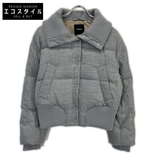Theory セオリー ジャケット P グレー レディース