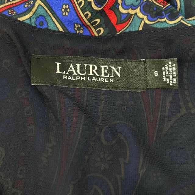 LAUREN RALPH LAUREN ローレン ラルフローレン ワンピース 6 マルチカラー レディース_3