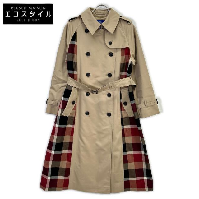 BLUE LABEL CRESTBRIDGE ブルーレーベルクレストブリッジ コート 38 ベージュ レディース