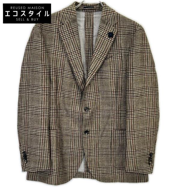 LARDINI ラルディーニ ジャケット 52 カーキ メンズ