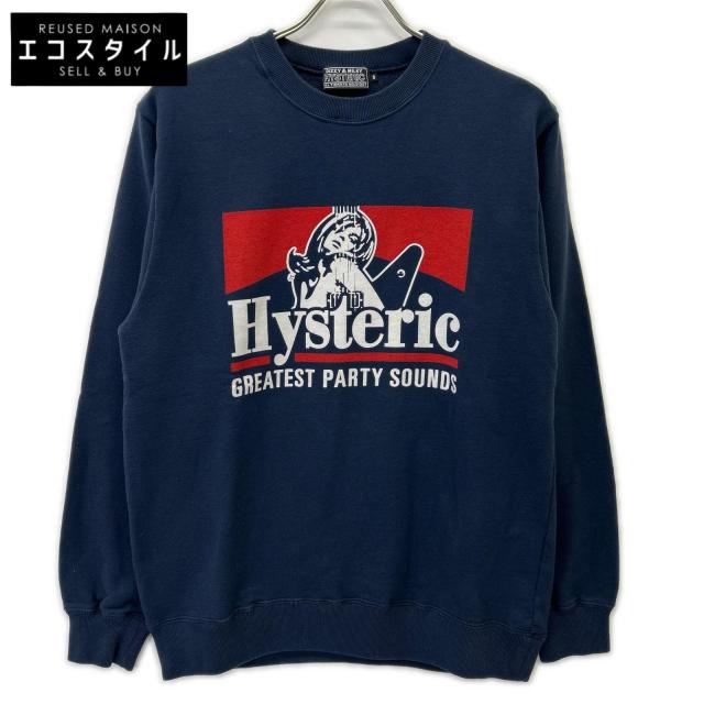 HYSTERIC GLAMOUR ヒステリックグラマー トップス S ネイビー メンズ