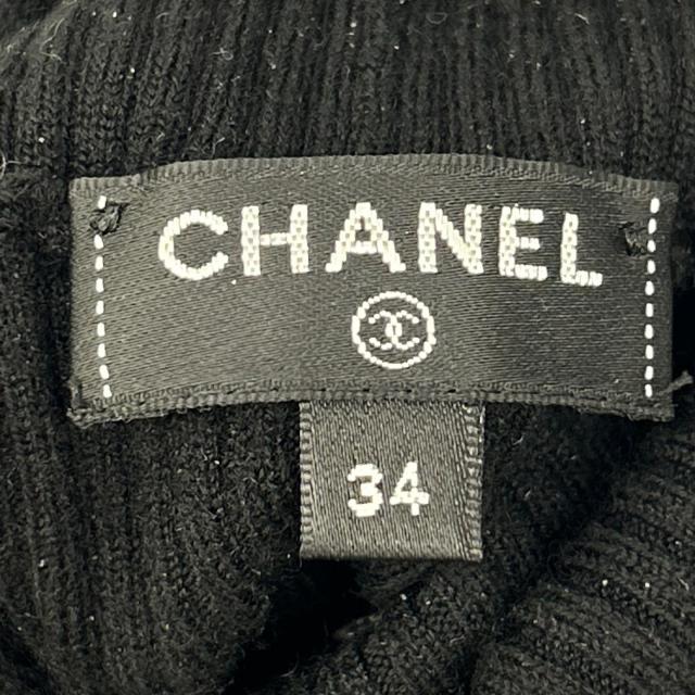 CHANEL シャネル トップス 34 ブラック レディース_4