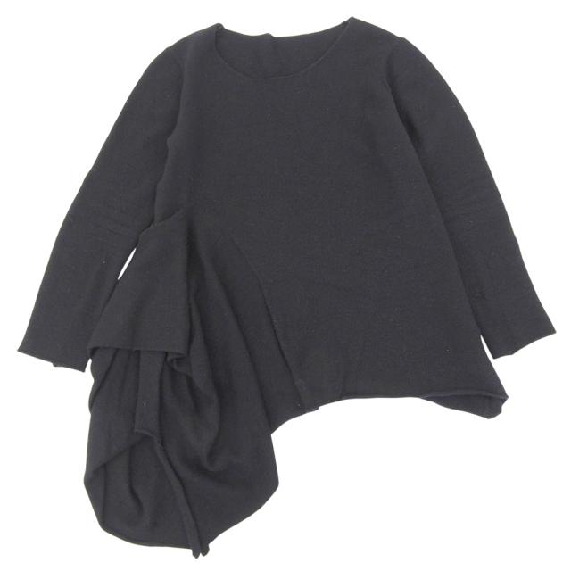 Yohji Yamamoto FEMME ヨウジヤマモトファム トップス 2 ブラック メンズ_1