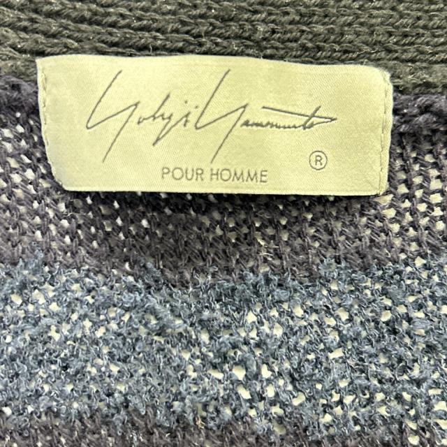 Yohji Yamamoto POUR HOMME ヨウジヤマモトプールオム トップス 3 ブラック メンズ_4