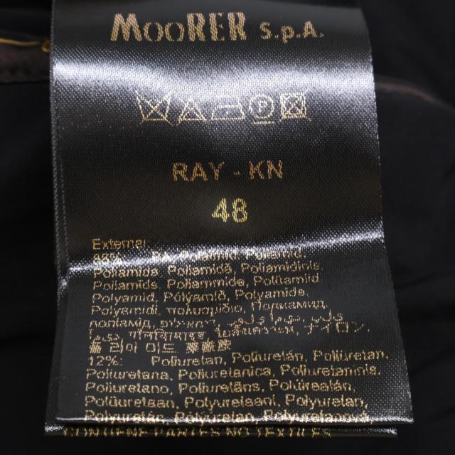 MOORER ムーレー ジャケット 48 ブラック メンズ_6