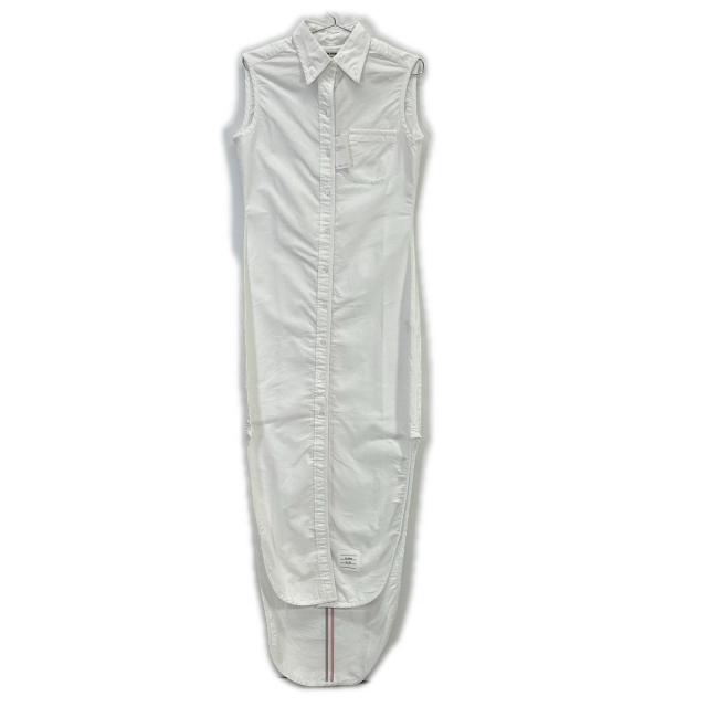 THOM BROWNE トムブラウン ワンピース 36 ホワイト レディース_1