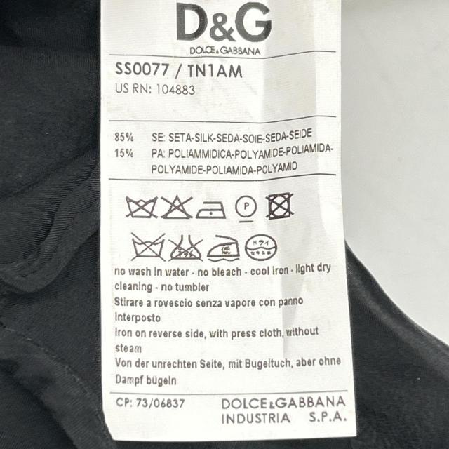 DOLCE&GABBANA ドルチェアンドガッバーナ トップス 38 ブラック