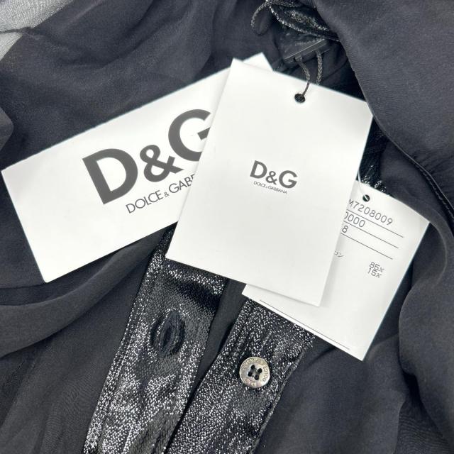 DOLCE&GABBANA ドルチェアンドガッバーナ トップス 38 ブラック