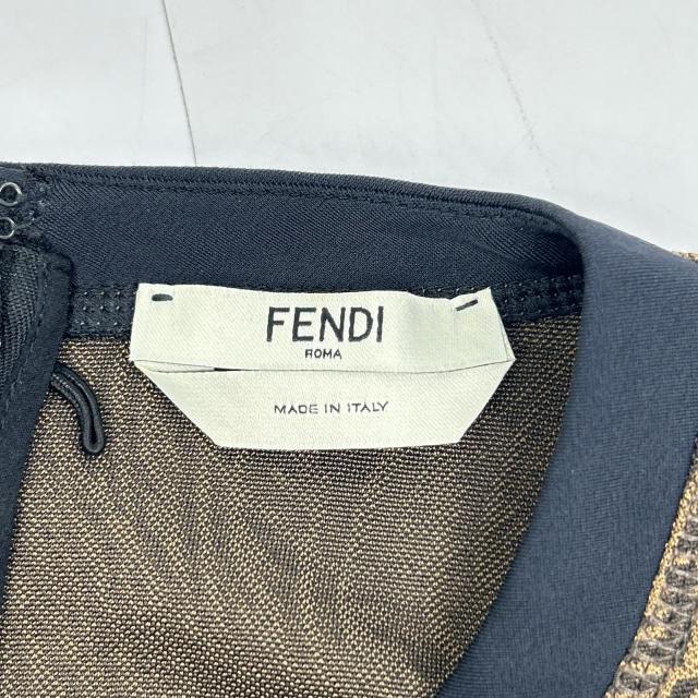 FENDI フェンディ ワンピース 36 ブラウン レディースの通販はau PAY 