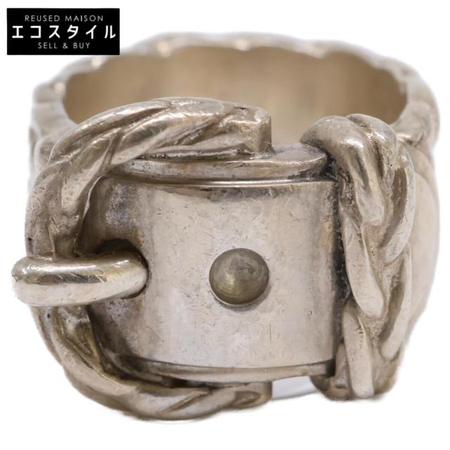 HERMES エルメス リング 指輪 51 シルバー メンズ