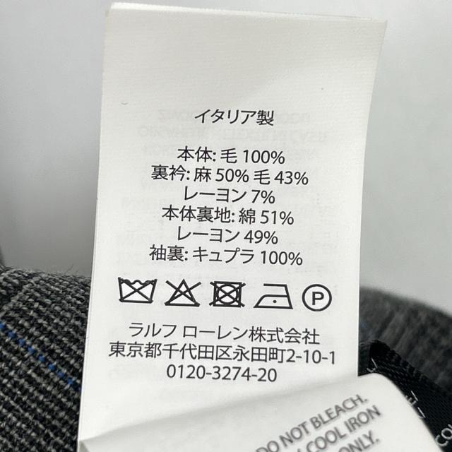 RRL ダブルアールエル ジャケット 36S グレー メンズ_5
