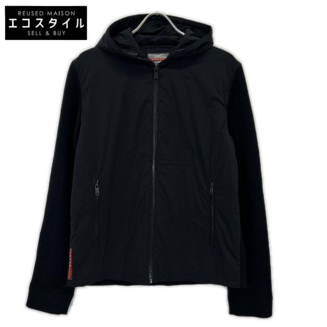 PRADA SPORT プラダスポーツ ジャケット 48 ブラック メンズ