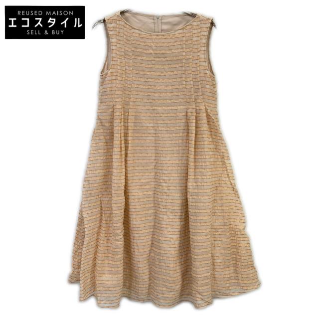 FOXEY NEW YORK フォクシーニューヨーク ワンピース 40 オレンジ レディース