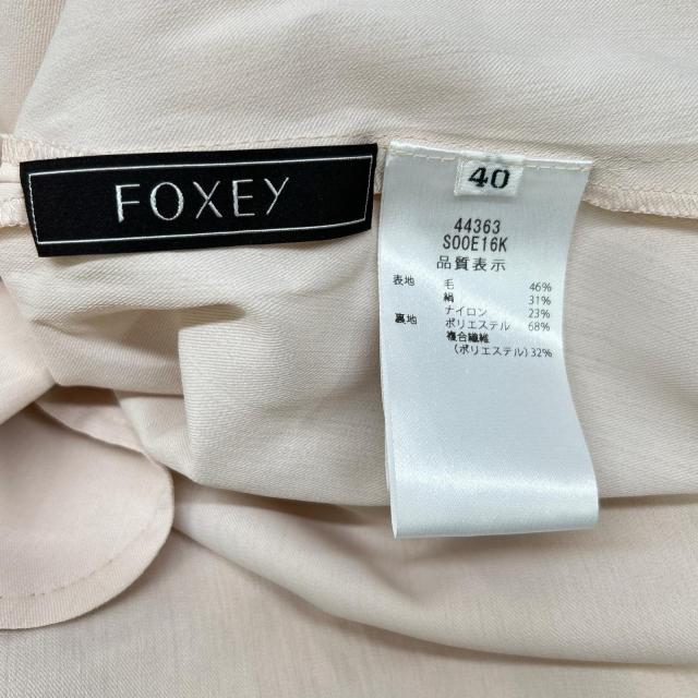 FOXEY NEW YORK フォクシーニューヨーク ワンピース 40 オレンジ レディース_3