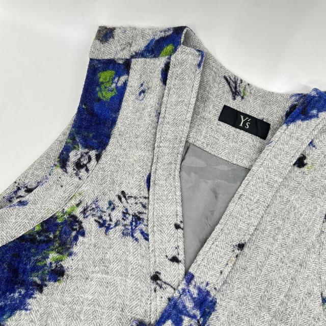 Ys ワイズ ワンピース 2 グレー レディース_5