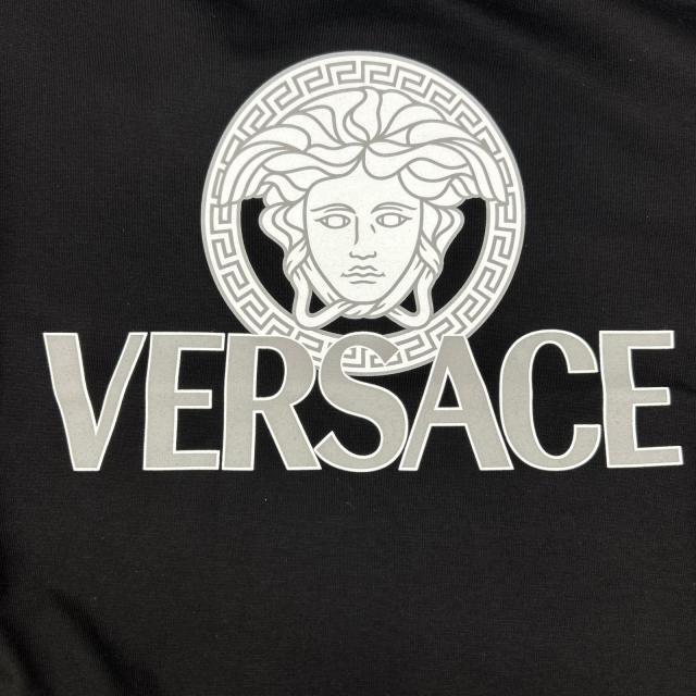 Versace ヴェルサーチ トップス M ブラック メンズ_7