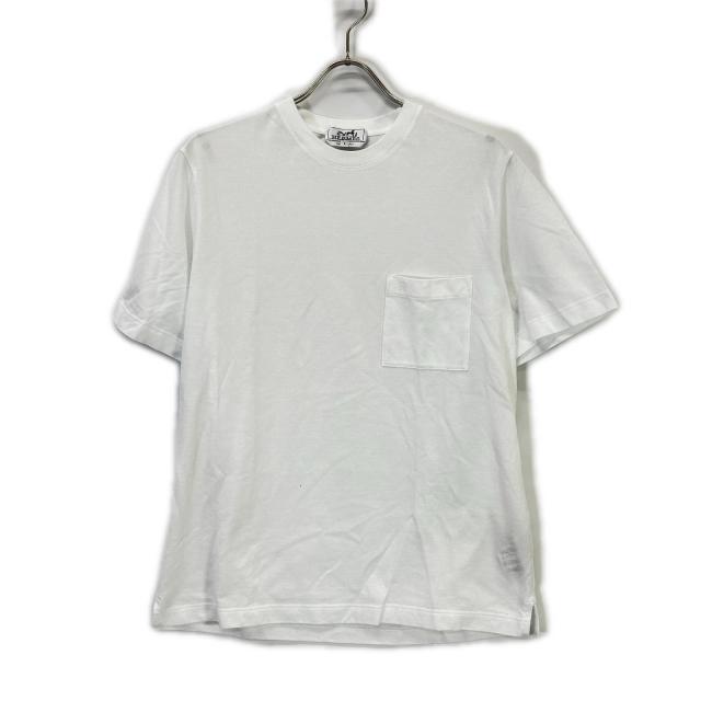 HERMES エルメス トップス S ホワイト メンズ_1