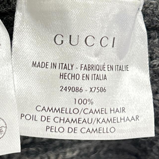 GUCCI グッチ ベスト M グレー レディース_6