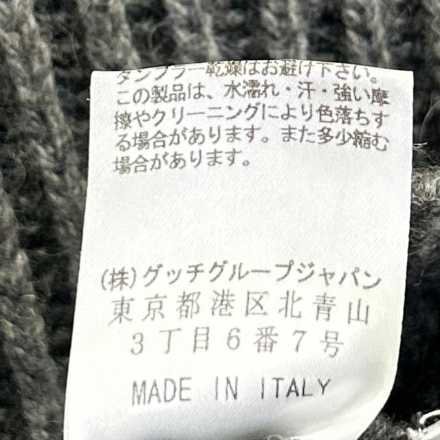 GUCCI グッチ ベスト M グレー レディース_7