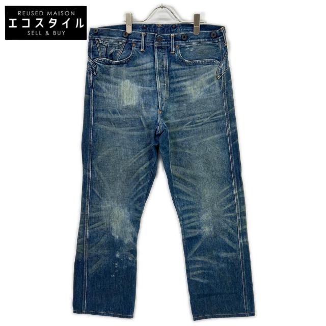 RRL ダブルアールエル ボトムス 34×32 インディゴ メンズ