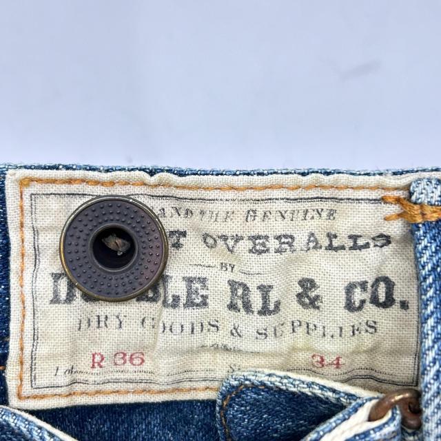 RRL ダブルアールエル ボトムス 34×32 インディゴ メンズ_4