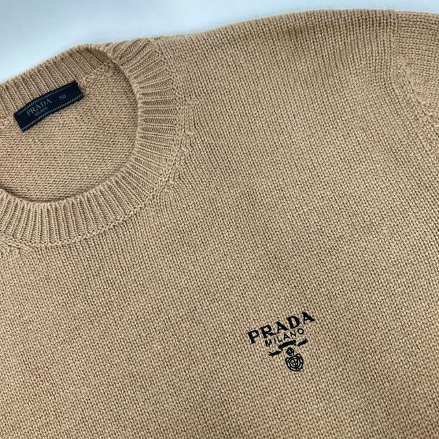 PRADA プラダ トップス 50 ブラウン メンズ_7