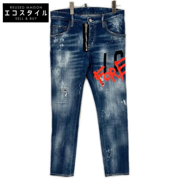DSQUARED2 ディースクエアード ボトムス 44 インディゴ メンズ