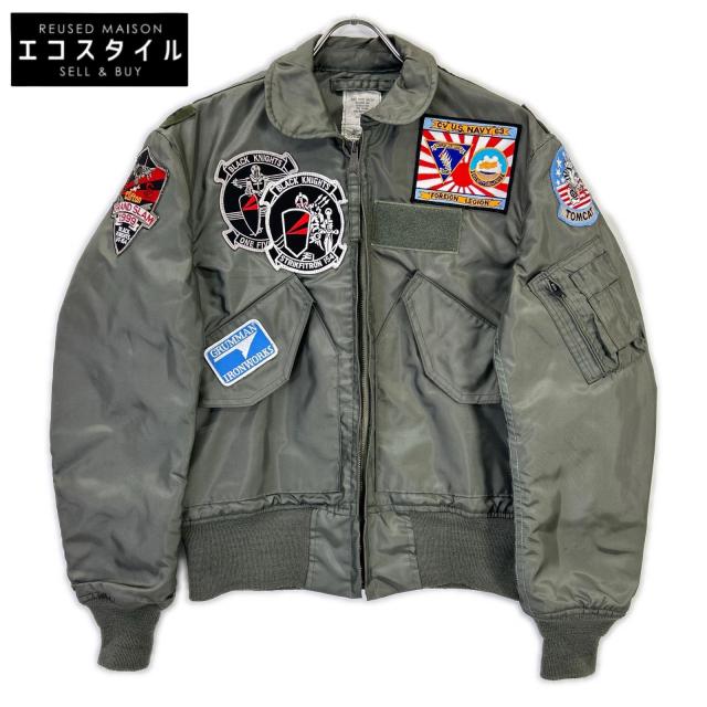 MILITARY ミリタリー ジャケット S カーキ メンズ