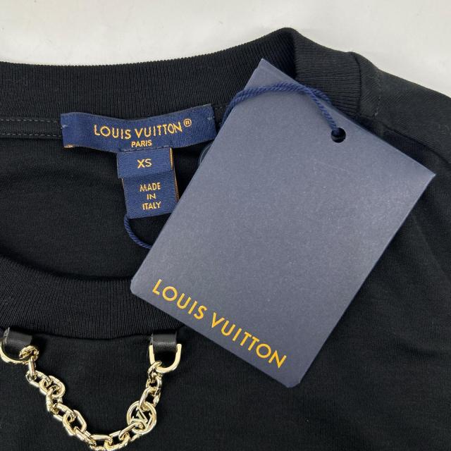 LOUIS VUITTON ルイヴィトン トップス XS ブラック レディース_3