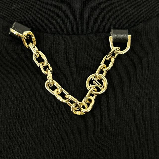 LOUIS VUITTON ルイヴィトン トップス XS ブラック レディース_7