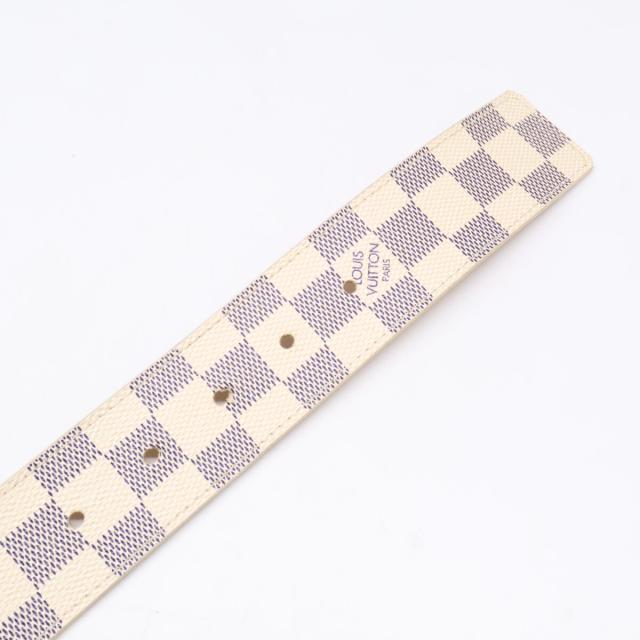 LOUIS VUITTON ルイヴィトン ベルト 85/34 ダミエアズール メンズ