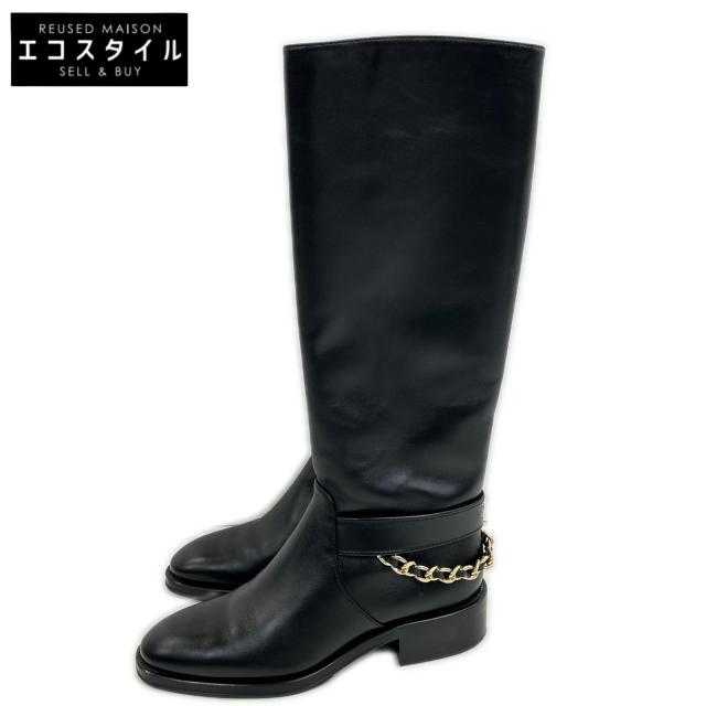 CHANEL シャネル シューズ 39C ブラック レディース