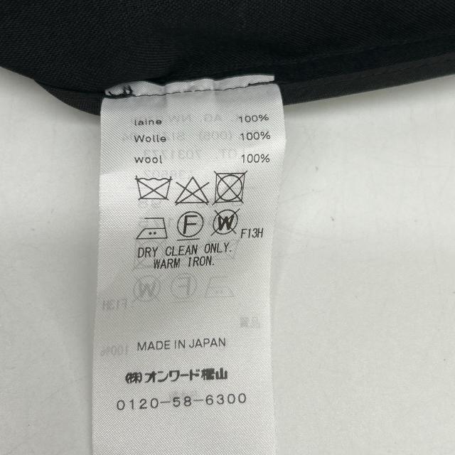 ATON エイトン ジャケット 04 ブラック メンズ_5