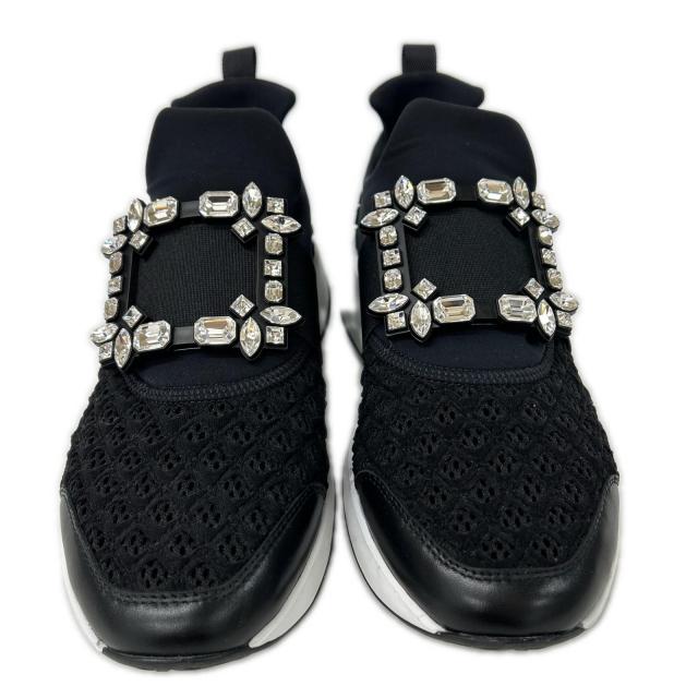 RogerVivier ロジェヴィヴィエ シューズ 38 ブラック/ホワイト レディース_5