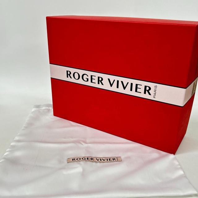 RogerVivier ロジェヴィヴィエ シューズ 38 ブラック/ホワイト レディース_7