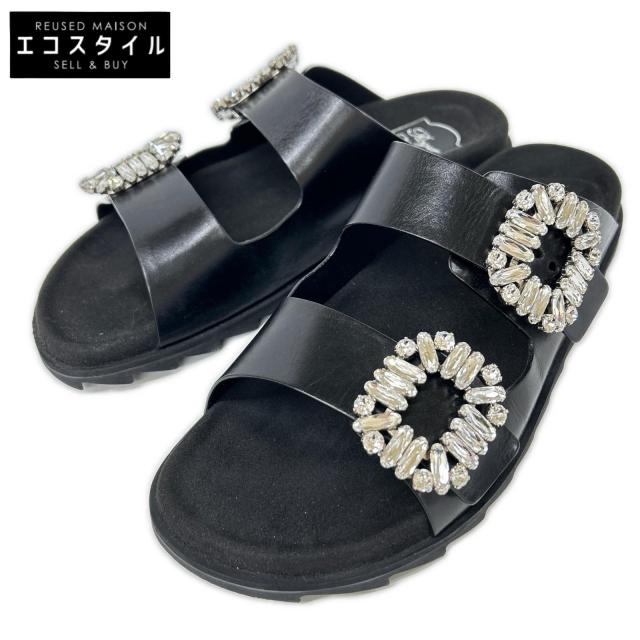 Roger Vivier ロジェヴィヴィエ シューズ 38 ブラック レディース