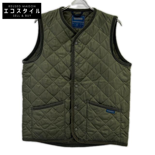 LAVENHAM ラベンハム ベスト M カーキ レディース
