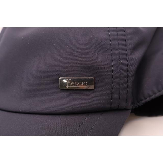 HERNO ヘルノ 帽子 M ネイビー メンズ_8