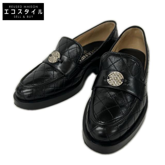 CHANEL シャネル シューズ 35 1/2 ブラック レディース