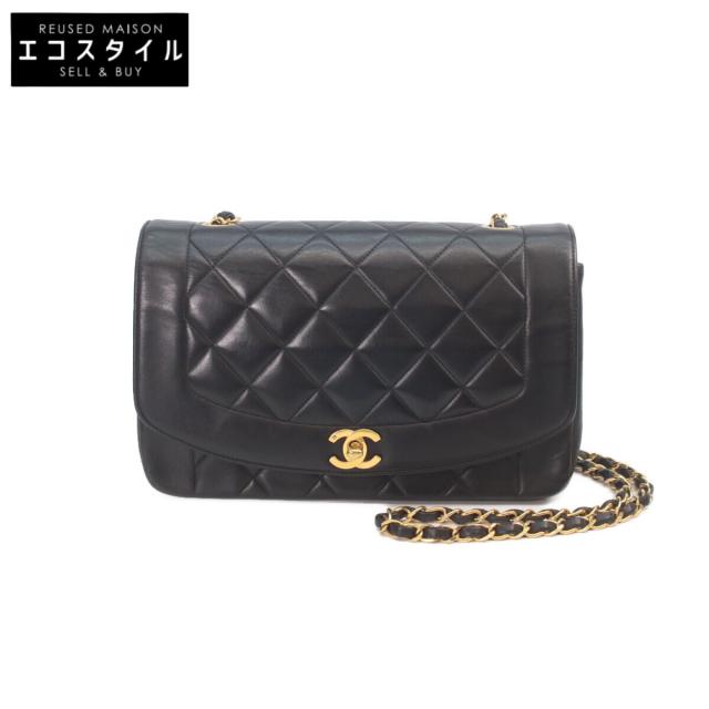 CHANEL シャネル ショルダーバッグ ブラック/ゴールド金具 レディース