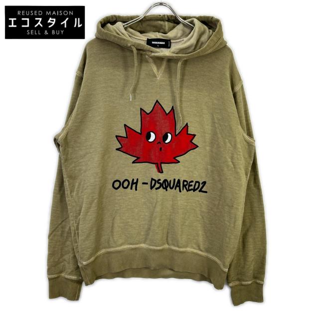 DSQUARED2 ディースクエアード トップス L カーキ メンズ