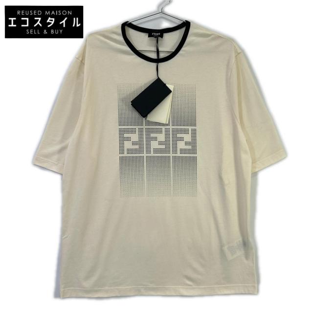 FENDI フェンディ トップス S オフホワイト メンズ