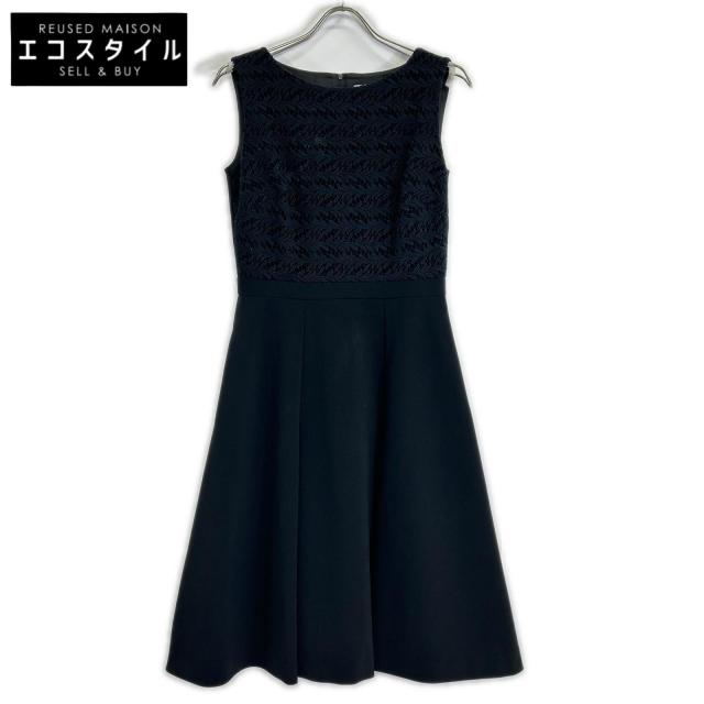 FOXEY NEW YORK フォクシーニューヨーク ワンピース 38 ブラック レディース
