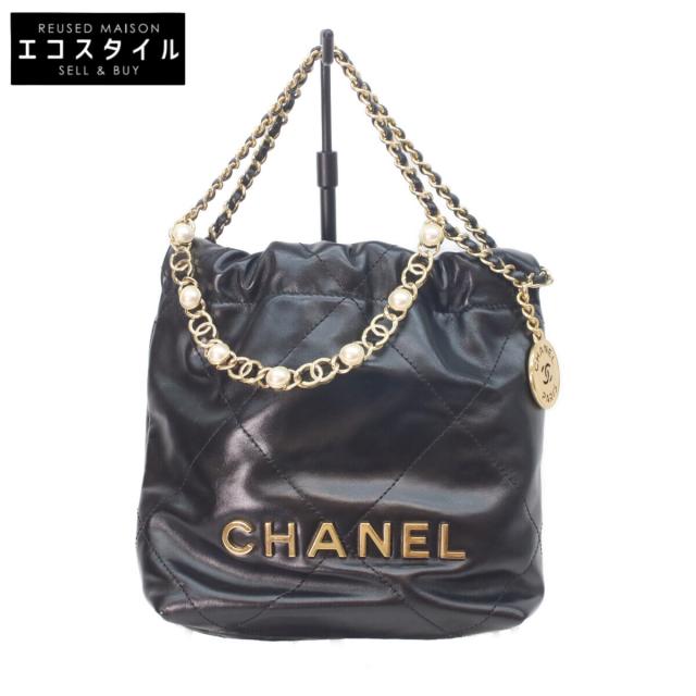 CHANEL シャネル ショルダーバッグ ブラック/ゴールド金具 レディース