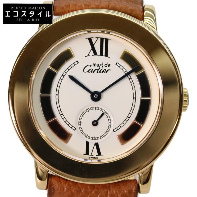 Cartier カルティエ 腕時計 ゴールド/アイボリー文字盤 レディース