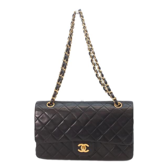 CHANEL シャネル ショルダーバッグ ブラック/ゴールド金具 レディース_1