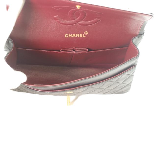 CHANEL シャネル ショルダーバッグ ブラック/ゴールド金具 レディース_10